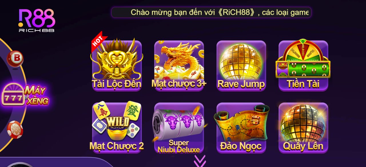 Cùng RICH88 tham gia game bài đổ